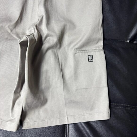 Dickies Men's Work Shorts Gray Regular Fit Flat Front Slash Pockets Waistband 36 - Picture 7 of 16
